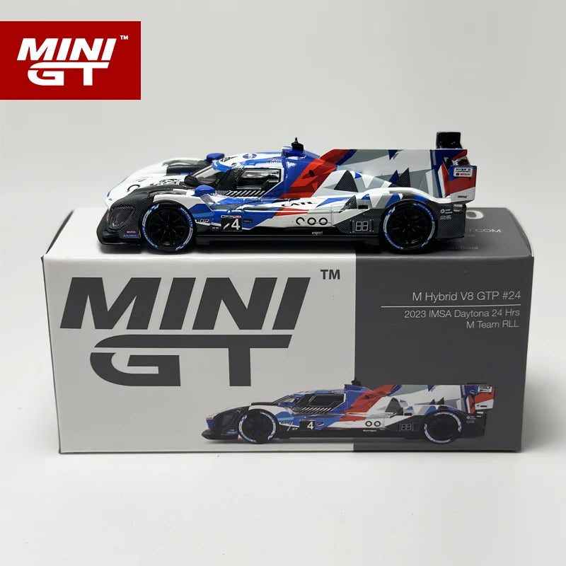 MINIGT 1:64 Hybrid V8 GTP #24 M Team alloy car model 670