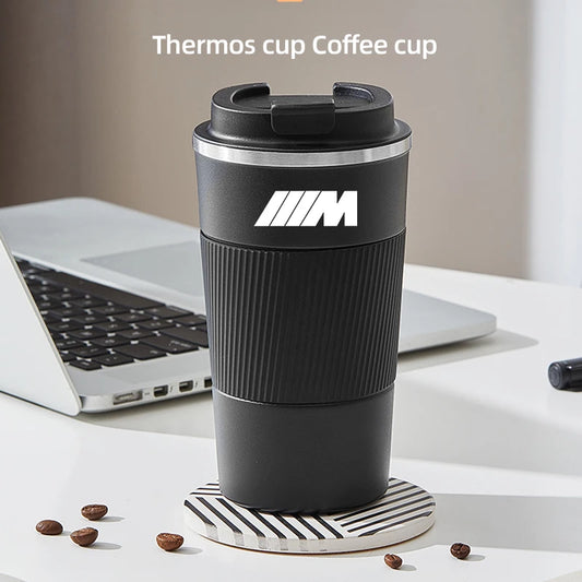 Thermo Cafe Coffee Mug Car Thermos Mug 510ML For BMW M G20 F11 E87 F30 F10 x3 G01 f25 x5 F40 G30 F16 M3 X1 X7 1 3 5 7 Series E46