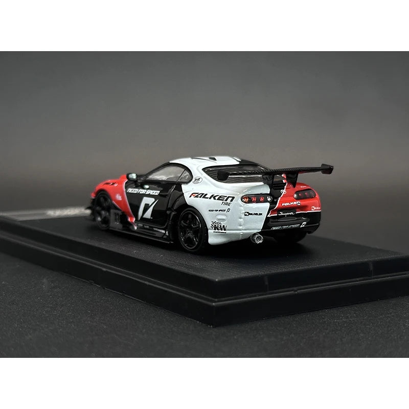 GDO In Stock 1:64 Supra A80Z NFS Racing Diecast Diorama Car Model Collection Miniature Toy